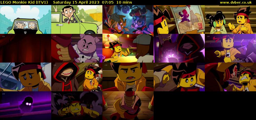 LEGO Monkie Kid (ITV1) Saturday 15 April 2023 07:05 - 07:15