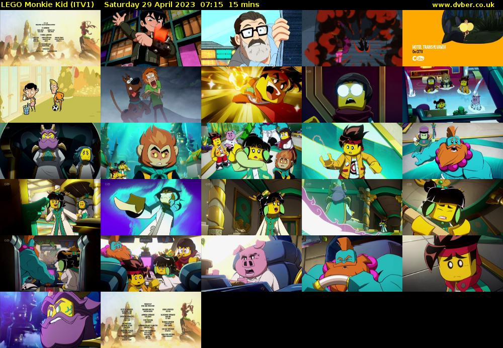LEGO Monkie Kid (ITV1) Saturday 29 April 2023 07:15 - 07:30