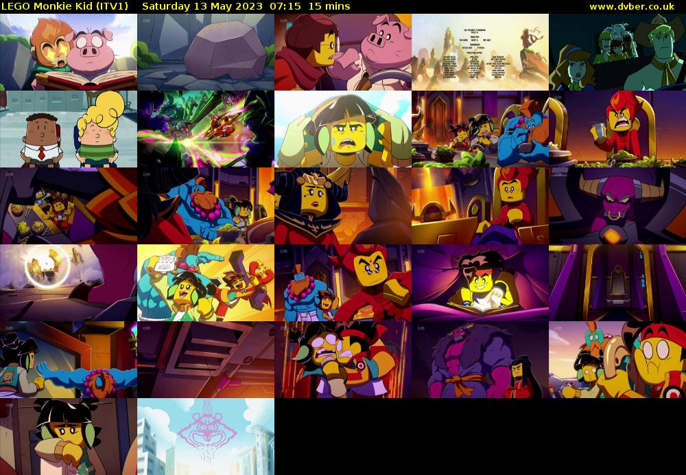 LEGO Monkie Kid (ITV1) Saturday 13 May 2023 07:15 - 07:30