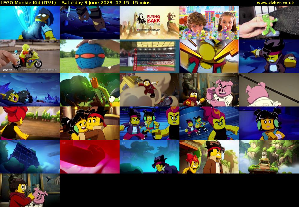 LEGO Monkie Kid (ITV1) Saturday 3 June 2023 07:15 - 07:30