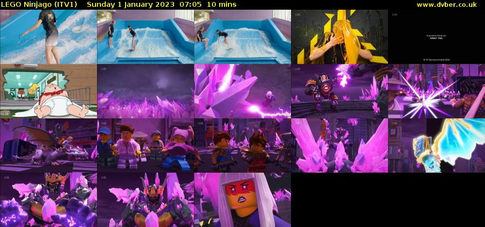 LEGO Ninjago (ITV1) Sunday 1 January 2023 07:05 - 07:15