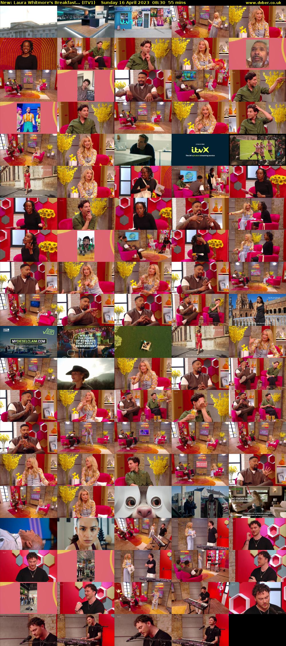 Laura Whitmore's Breakfast... (ITV1) Sunday 16 April 2023 08:30 - 09:25