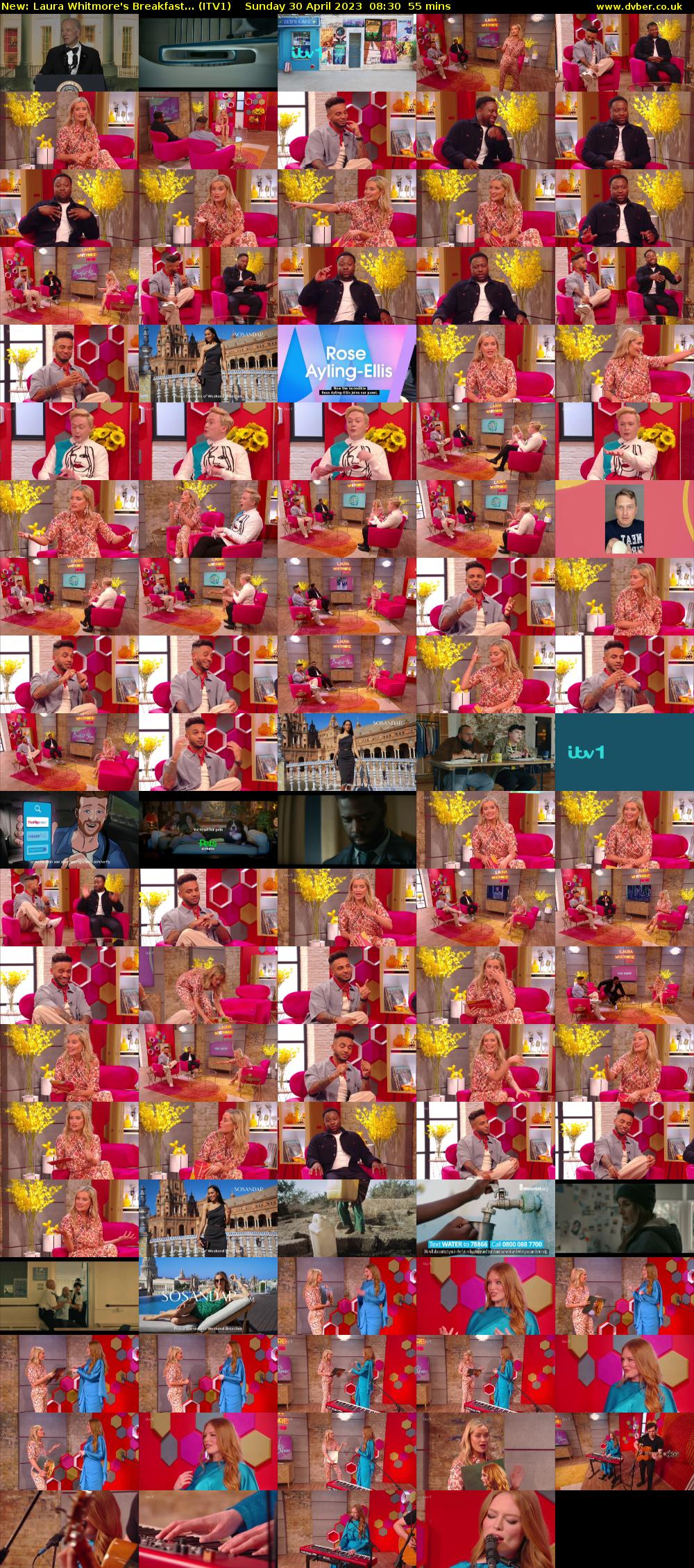 Laura Whitmore's Breakfast... (ITV1) Sunday 30 April 2023 08:30 - 09:25