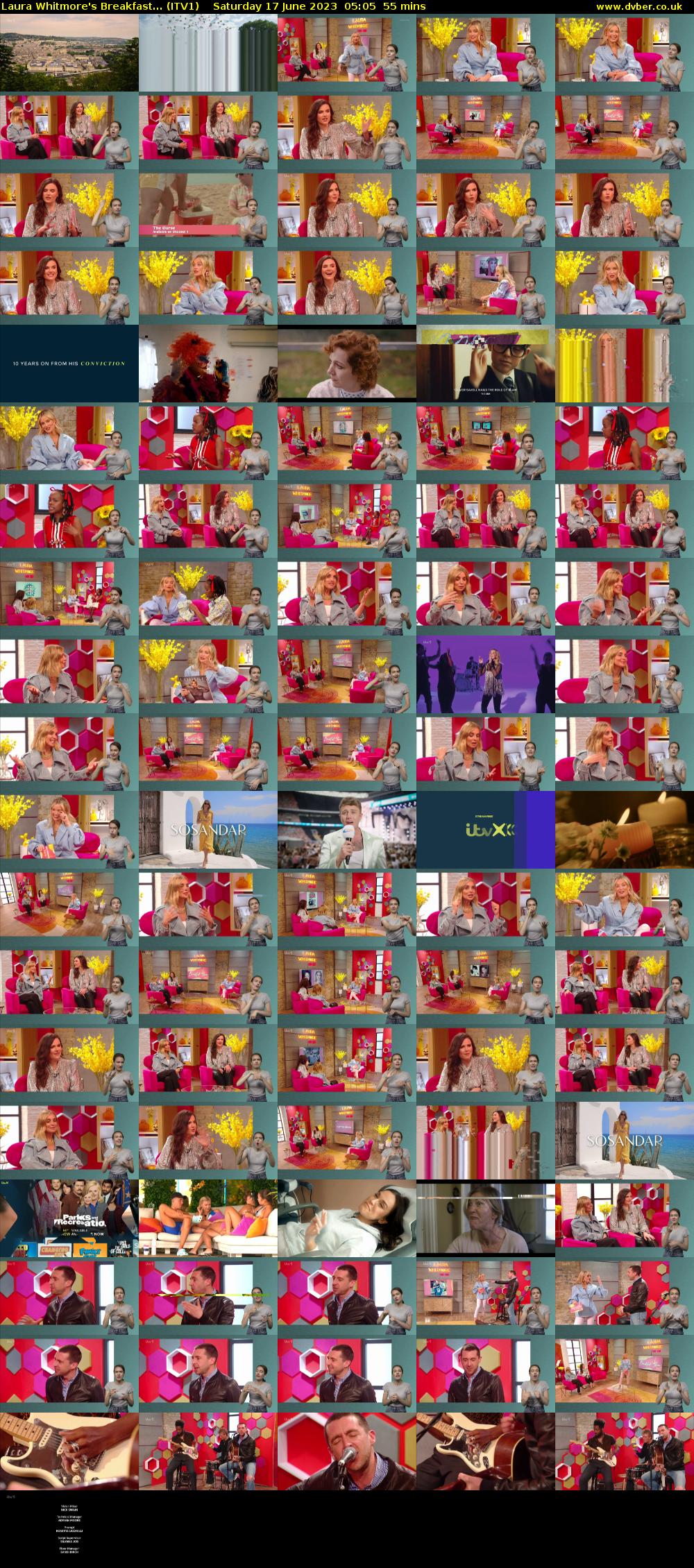 Laura Whitmore's Breakfast... (ITV1) Saturday 17 June 2023 05:05 - 06:00