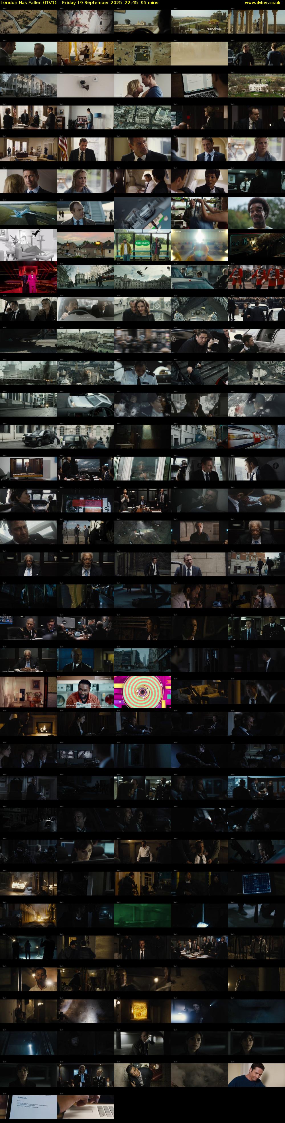 London Has Fallen (ITV1) Friday 19 September 2025 22:45 - 00:20
