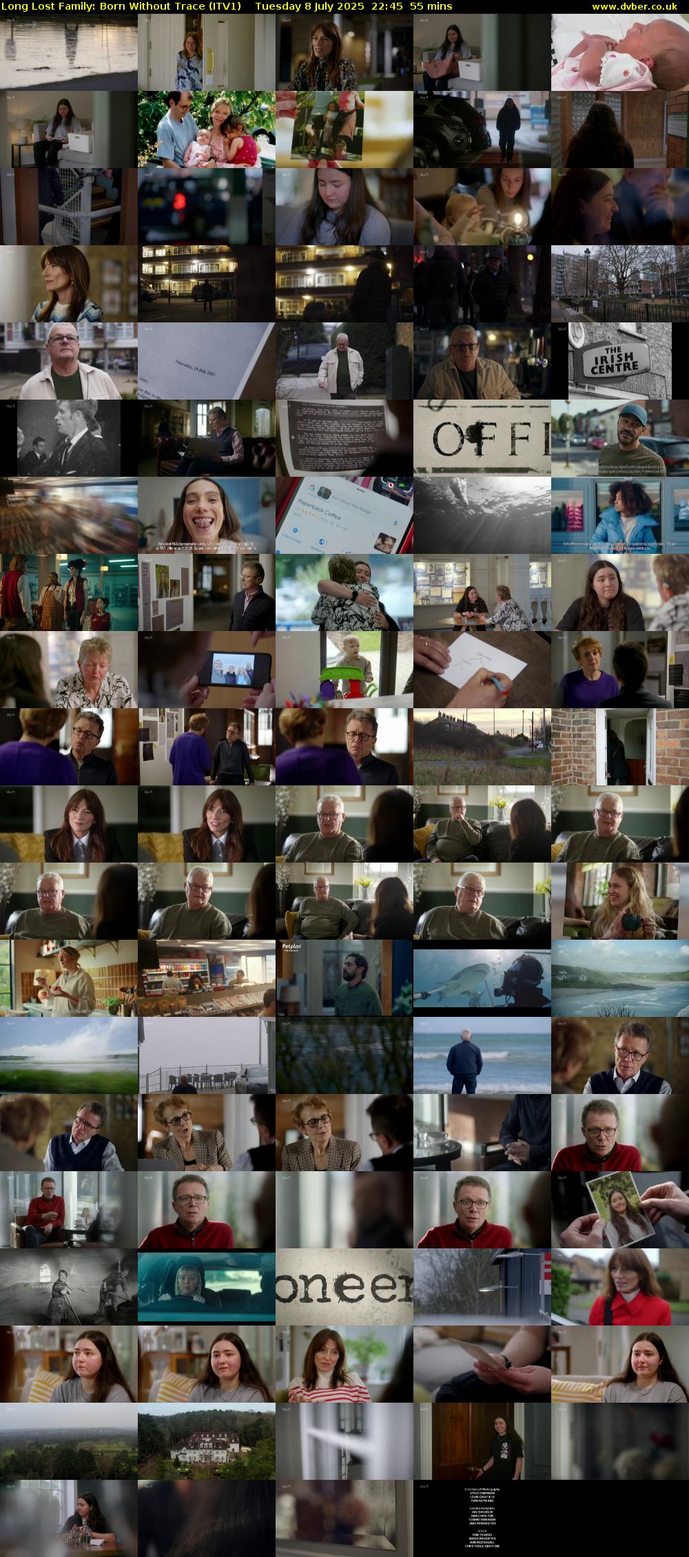 Long Lost Family: Born Without Trace (ITV1) Tuesday 8 July 2025 22:45 - 23:40