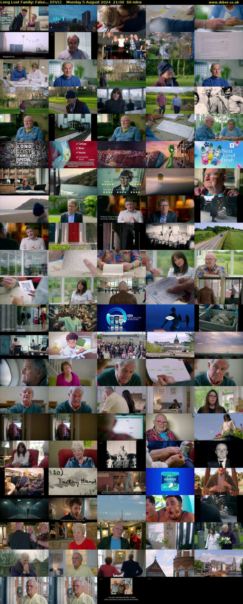 Long Lost Family: False... (ITV1) Monday 5 August 2024 21:00 - 22:00