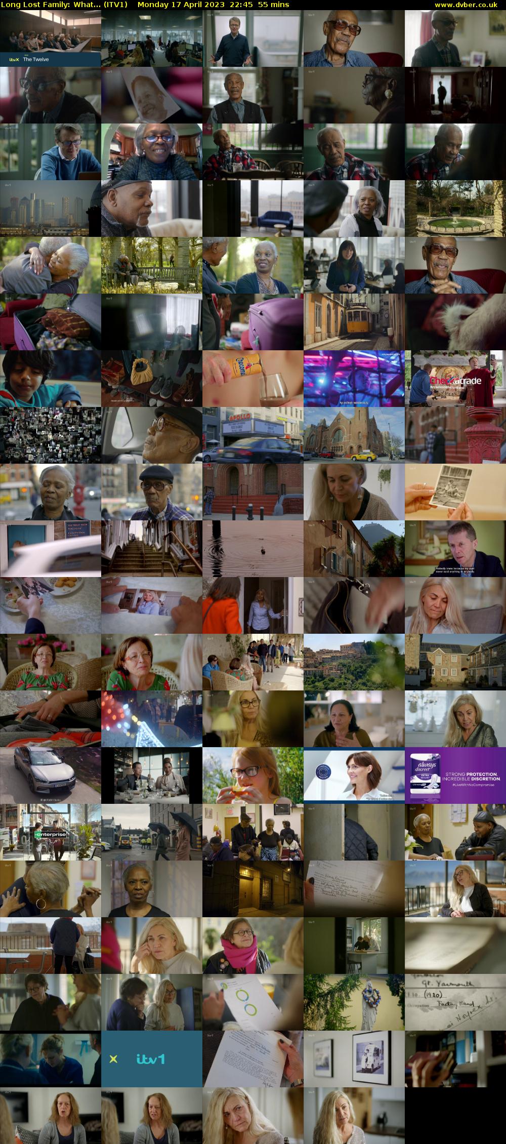 Long Lost Family: What... (ITV1) Monday 17 April 2023 22:45 - 23:40