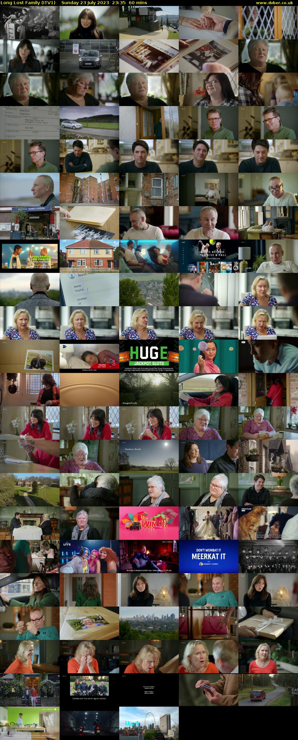 Long Lost Family (ITV1) Sunday 23 July 2023 23:35 - 00:35