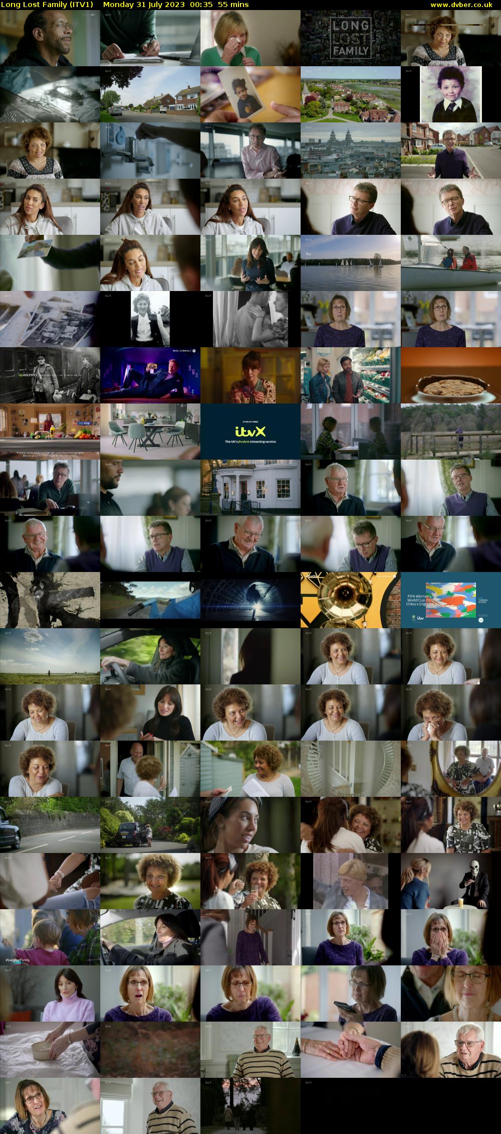Long Lost Family (ITV1) Monday 31 July 2023 00:35 - 01:30