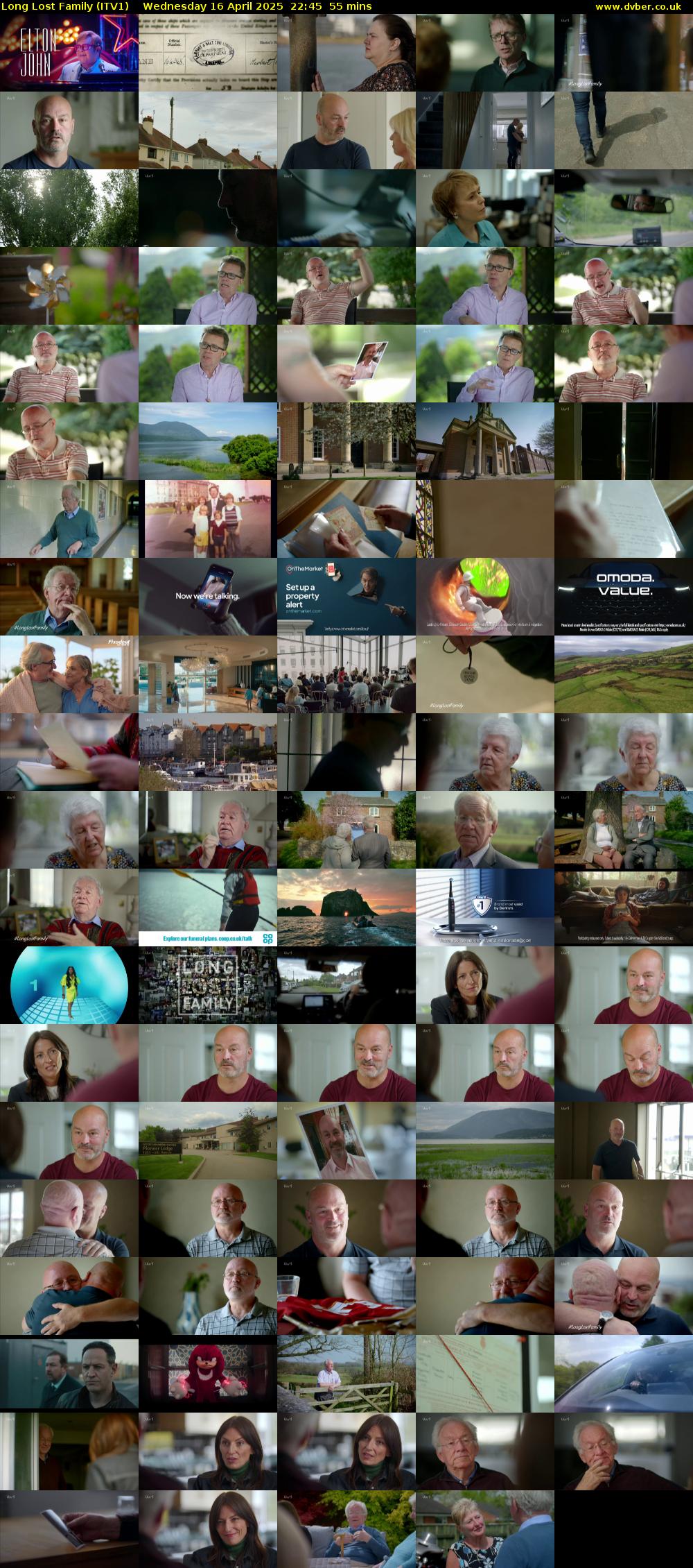 Long Lost Family (ITV1) Wednesday 16 April 2025 22:45 - 23:40