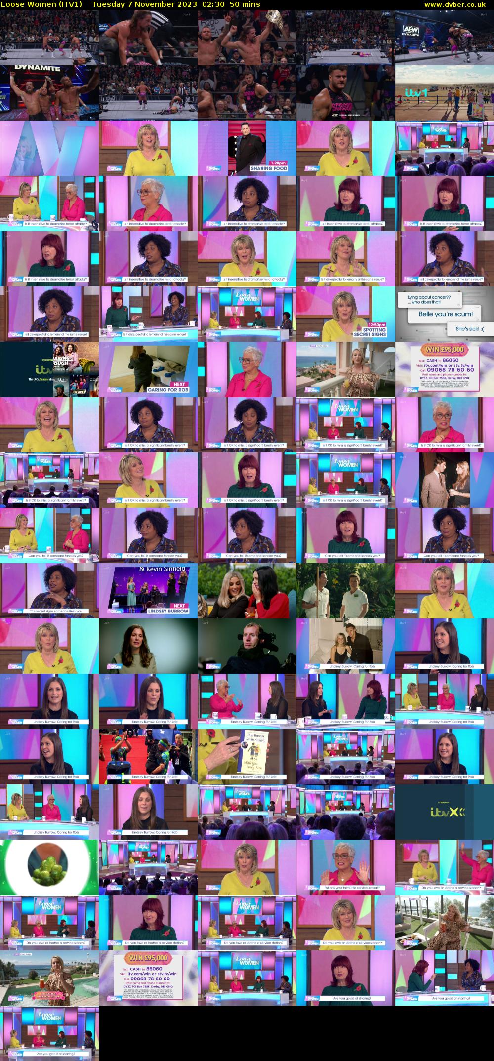 Loose Women (ITV1) Tuesday 7 November 2023 02:30 - 03:20
