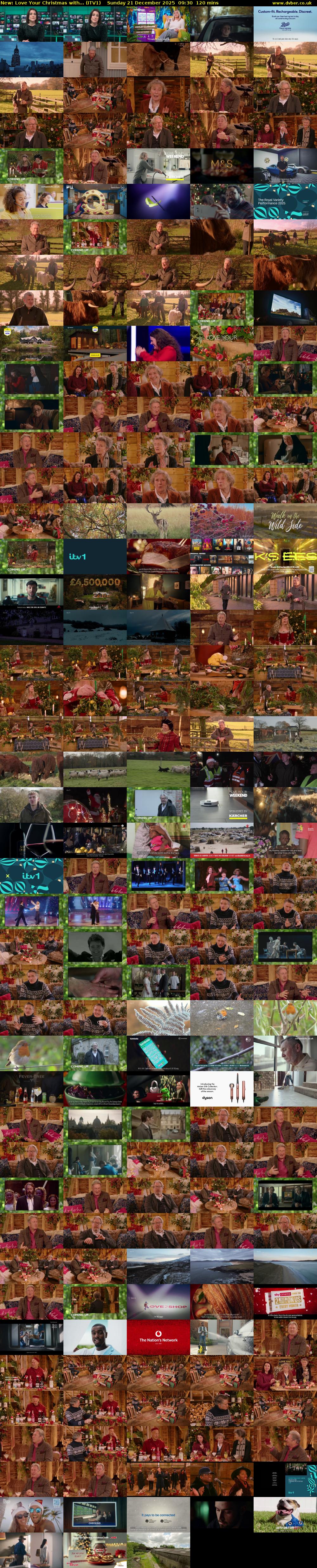 Love Your Christmas with... (ITV1) Sunday 21 December 2025 09:30 - 11:30