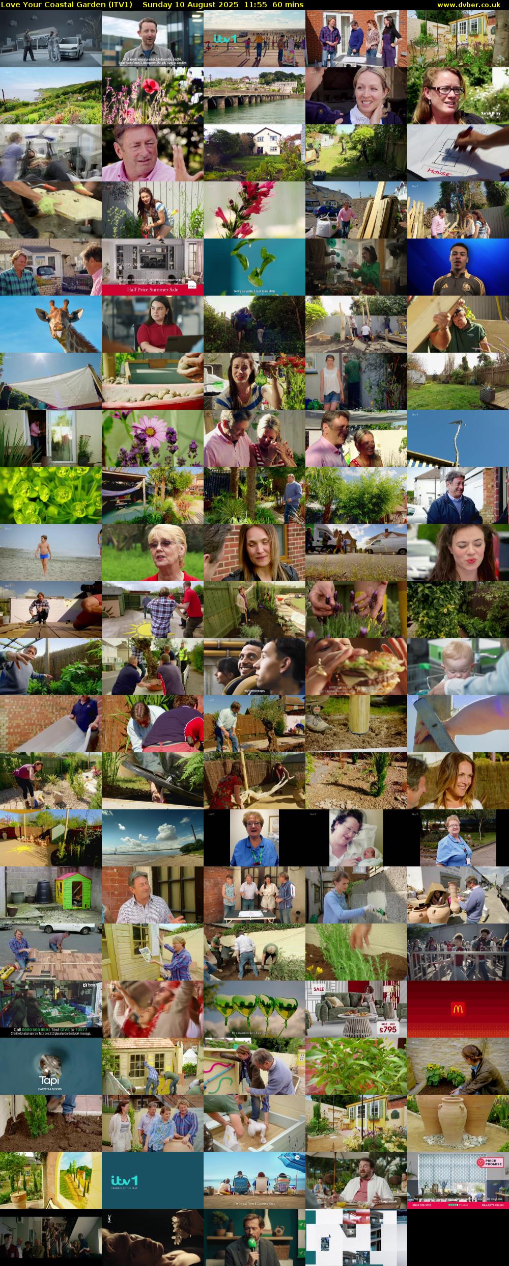 Love Your Coastal Garden (ITV1) Sunday 10 August 2025 11:55 - 12:55