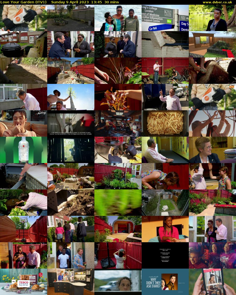 Love Your Garden (ITV1) Sunday 9 April 2023 13:45 - 14:15