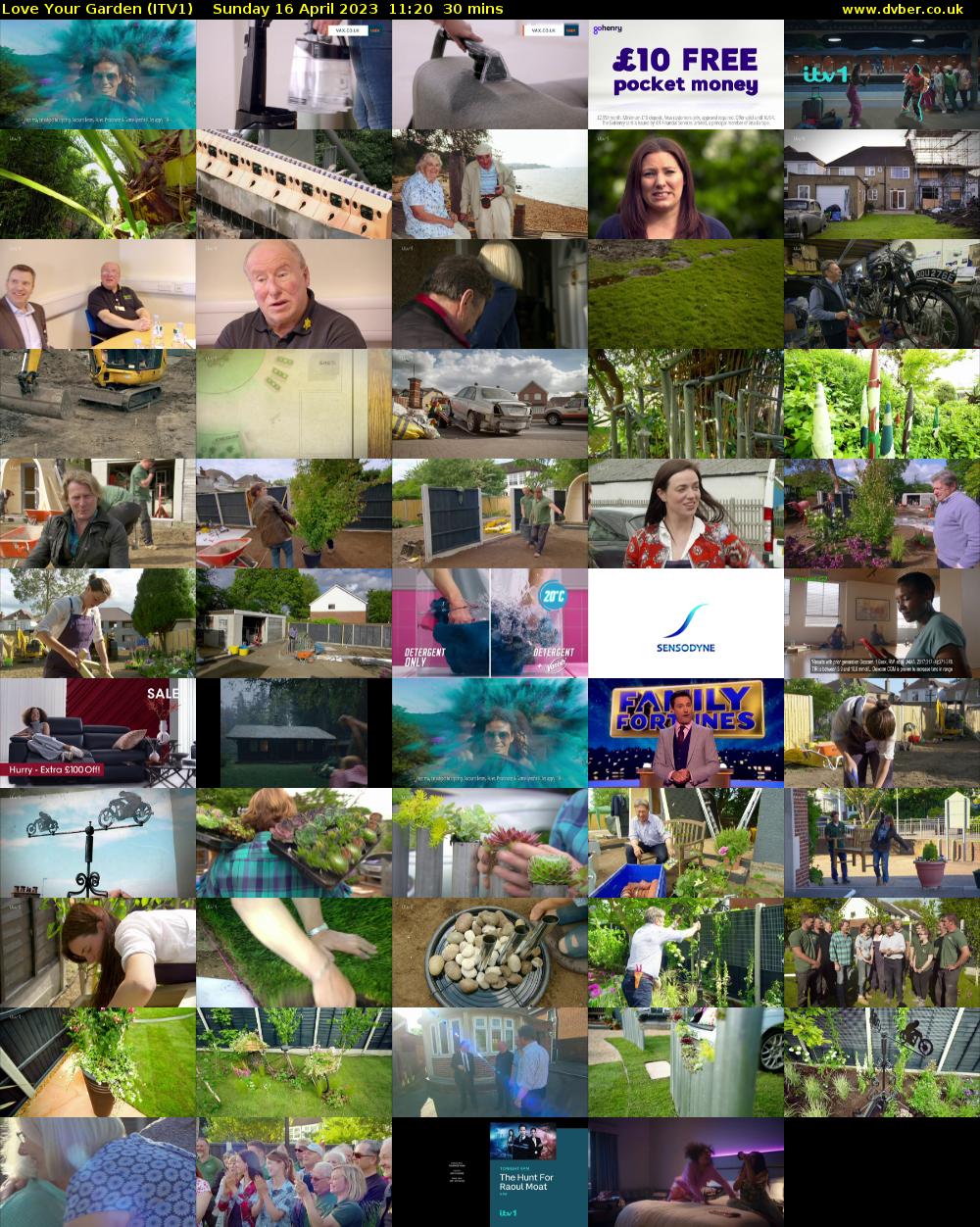Love Your Garden (ITV1) Sunday 16 April 2023 11:20 - 11:50