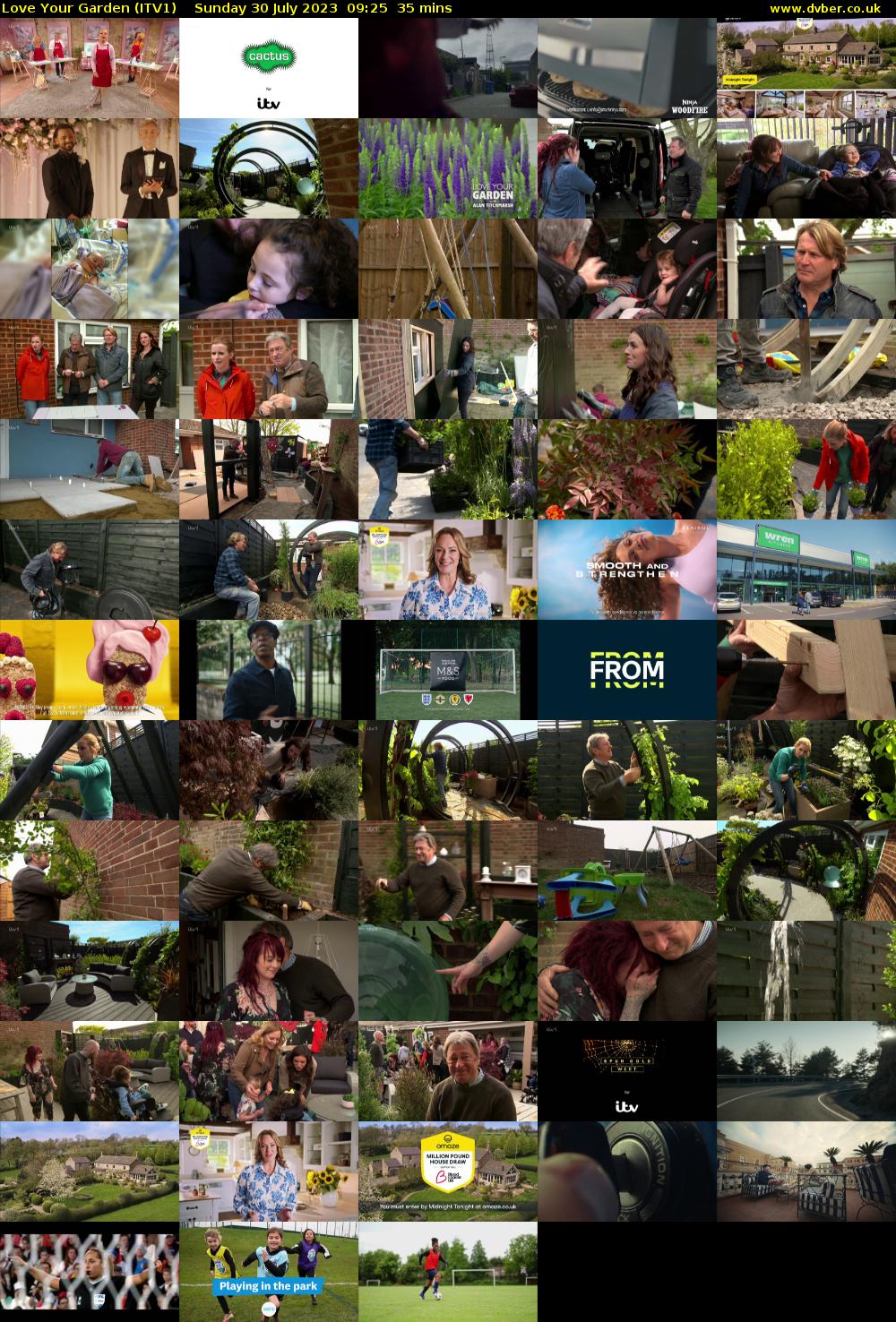 Love Your Garden (ITV1) Sunday 30 July 2023 09:25 - 10:00