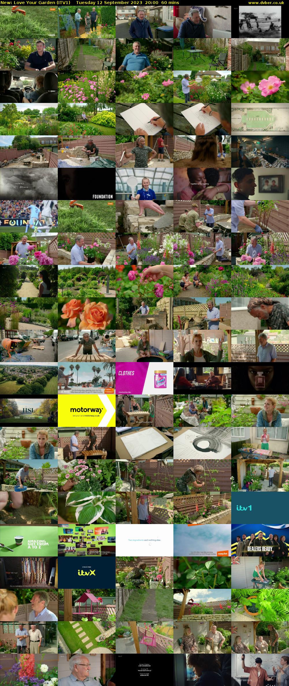 Love Your Garden (ITV1) Tuesday 12 September 2023 20:00 - 21:00