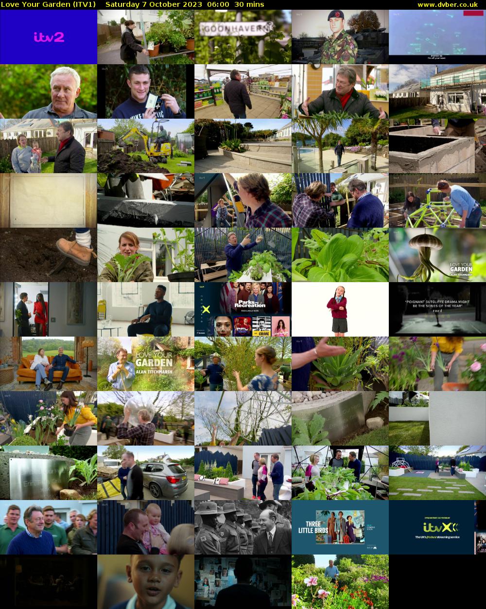 Love Your Garden (ITV1) Saturday 7 October 2023 06:00 - 06:30