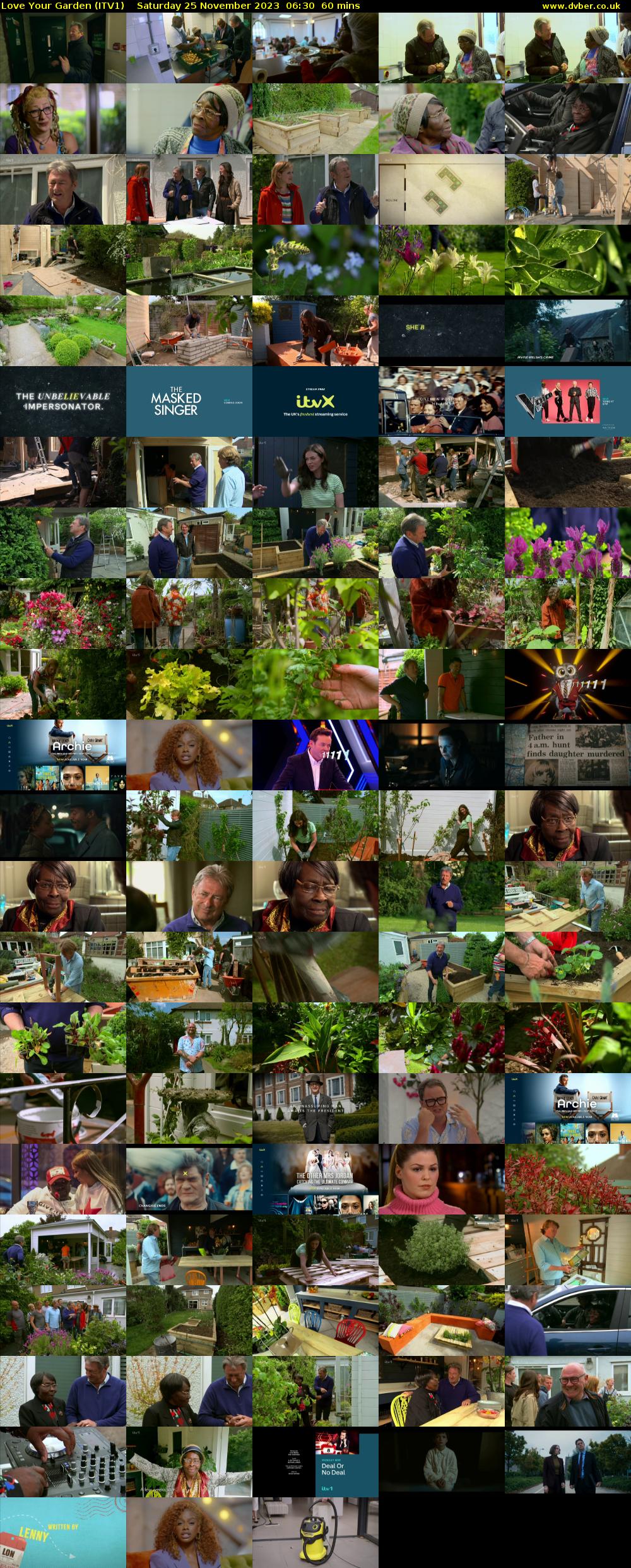 Love Your Garden (ITV1) Saturday 25 November 2023 06:30 - 07:30