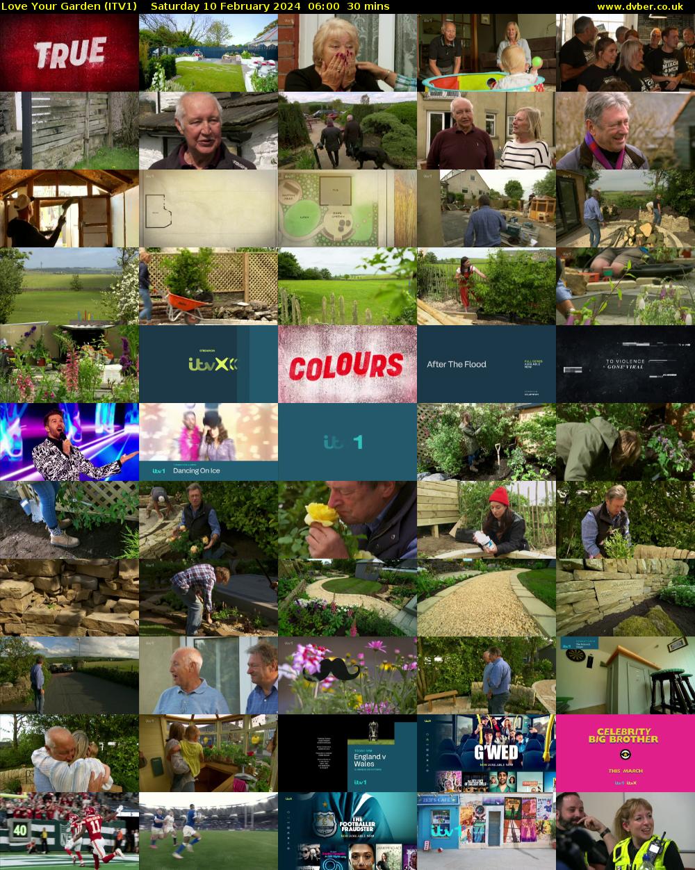 Love Your Garden (ITV1) Saturday 10 February 2024 06:00 - 06:30