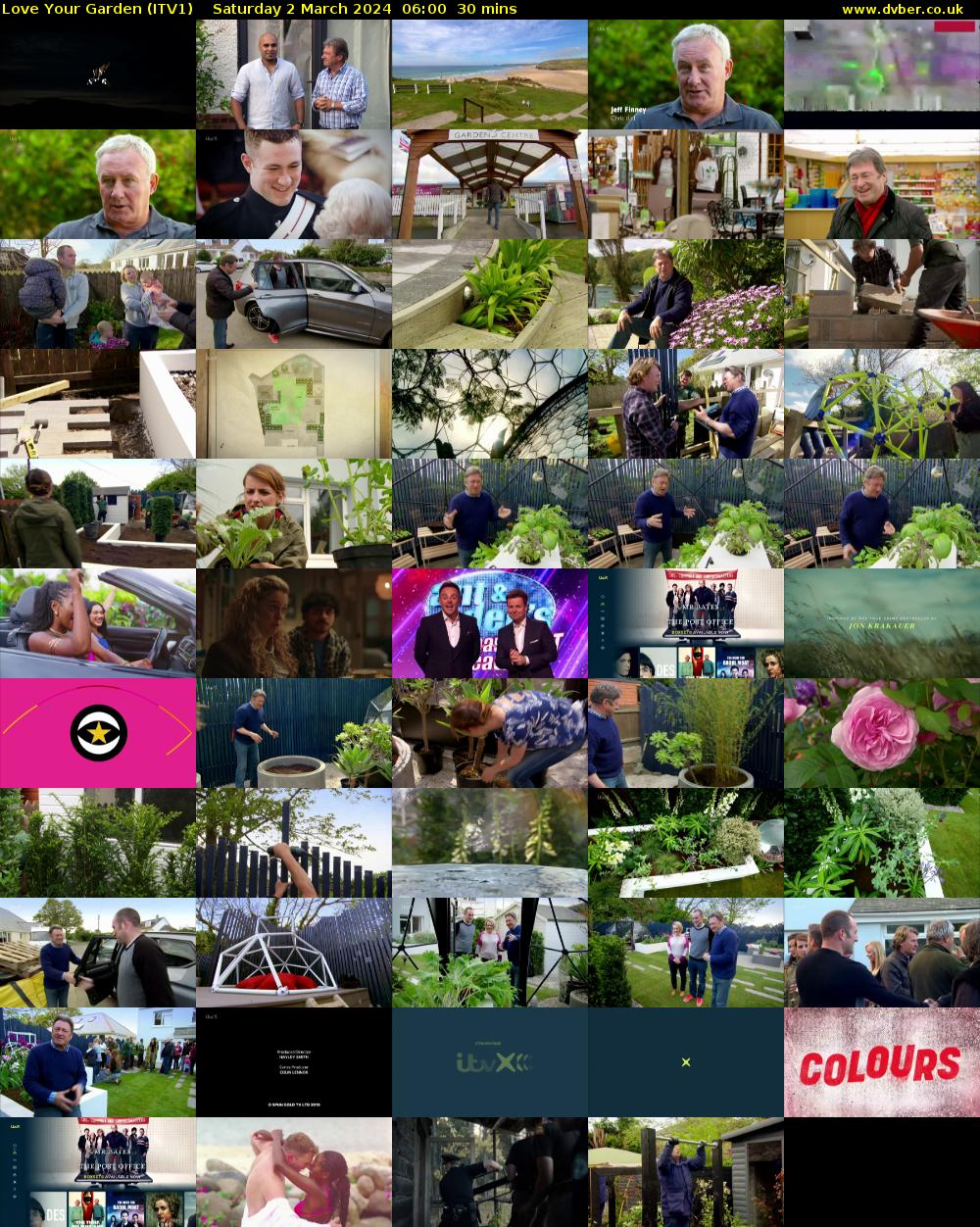 Love Your Garden (ITV1) Saturday 2 March 2024 06:00 - 06:30