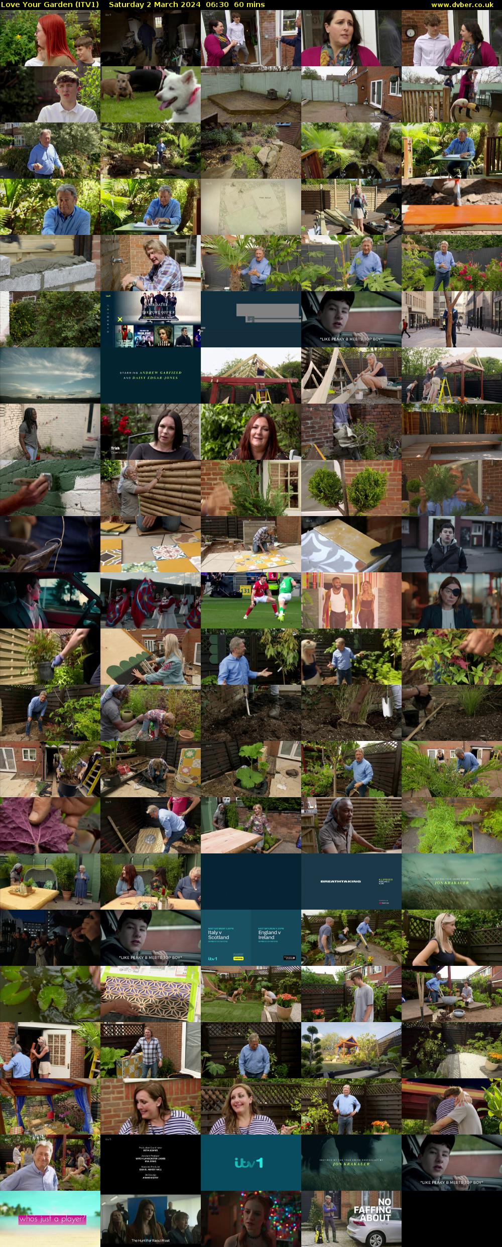Love Your Garden (ITV1) Saturday 2 March 2024 06:30 - 07:30