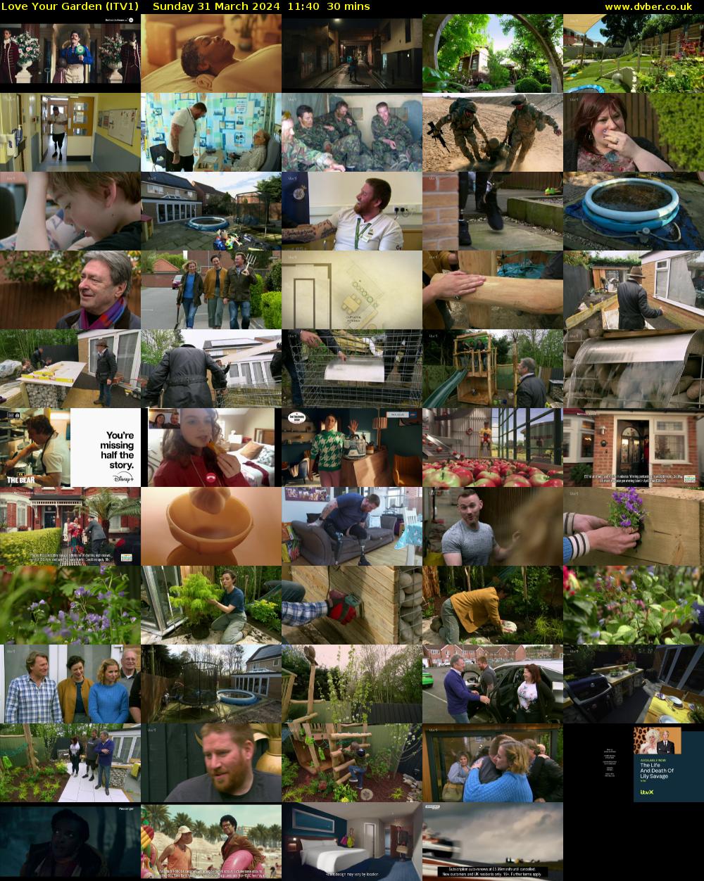 Love Your Garden (ITV1) Sunday 31 March 2024 11:40 - 12:10
