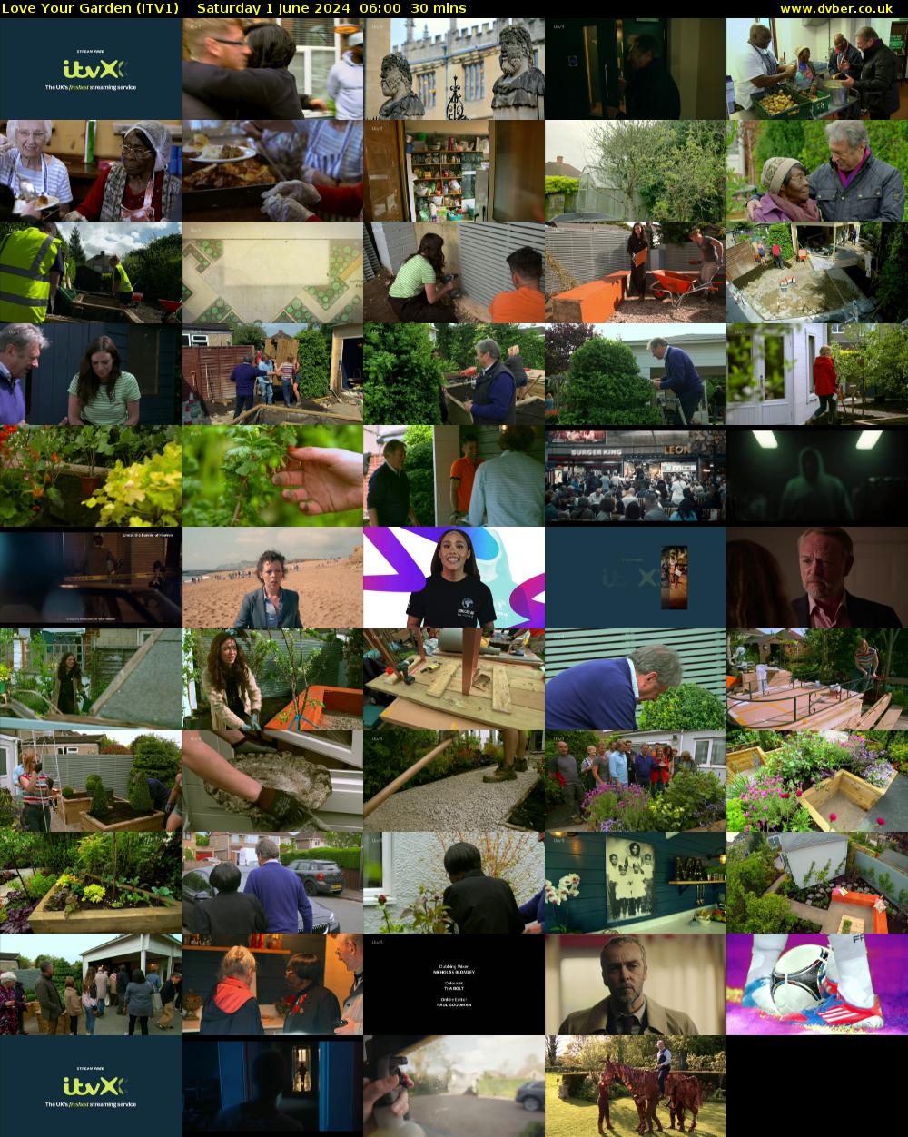 Love Your Garden (ITV1) Saturday 1 June 2024 06:00 - 06:30