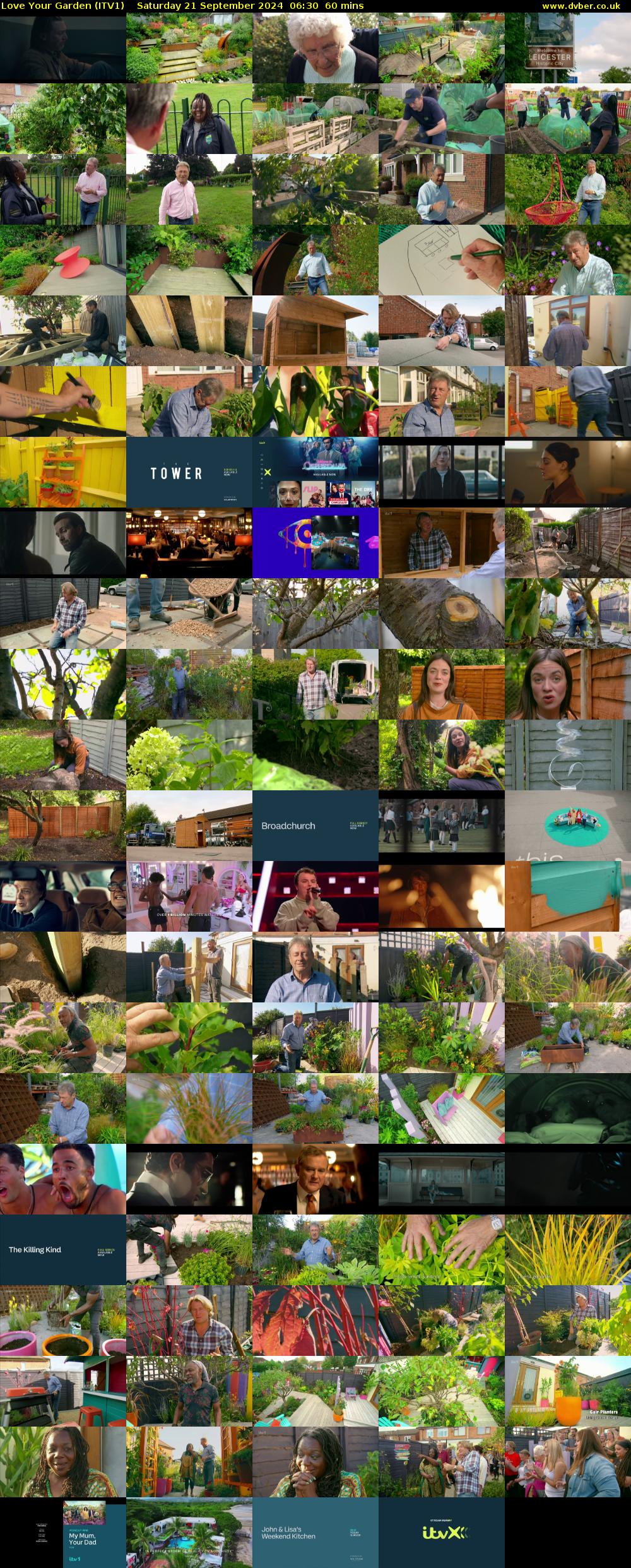 Love Your Garden (ITV1) Saturday 21 September 2024 06:30 - 07:30