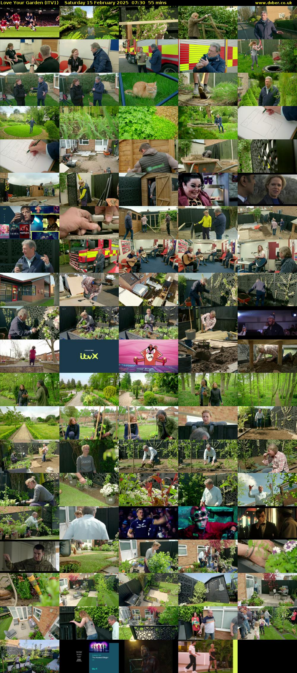 Love Your Garden (ITV1) Saturday 15 February 2025 07:30 - 08:25