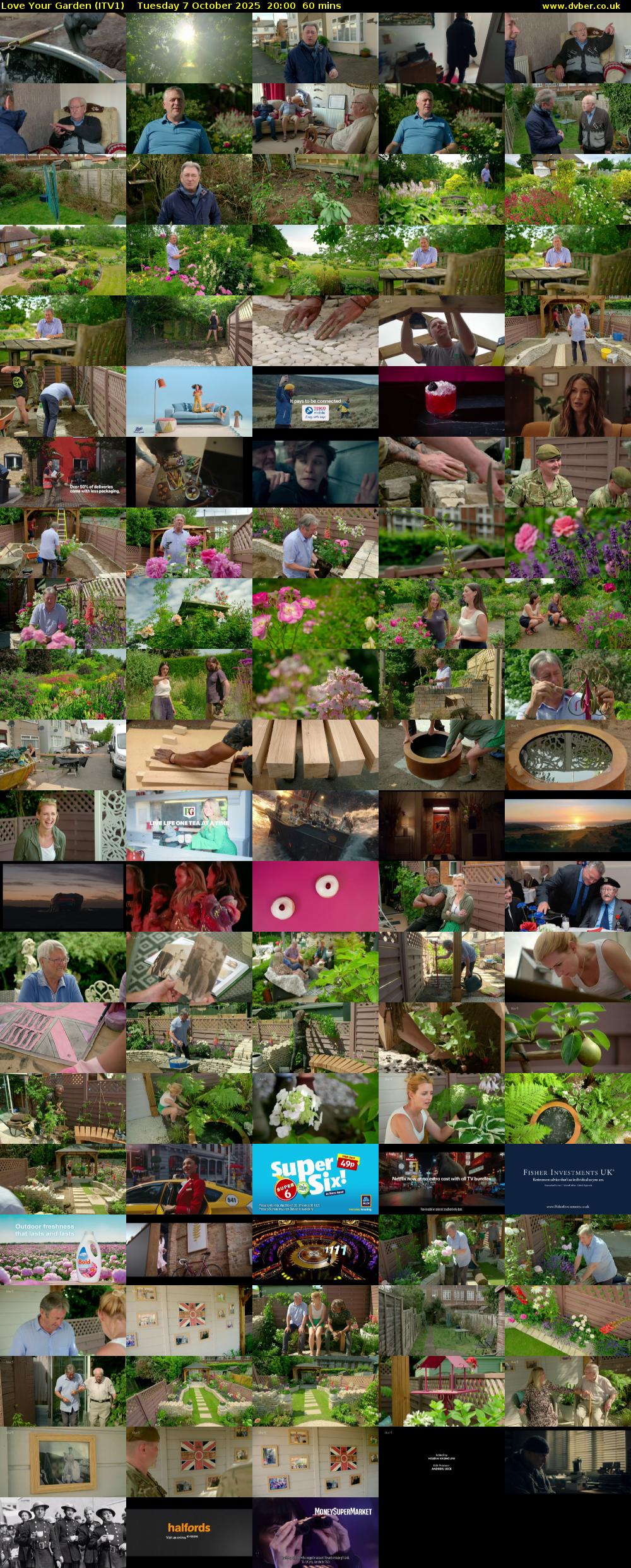 Love Your Garden (ITV1) Tuesday 7 October 2025 20:00 - 21:00