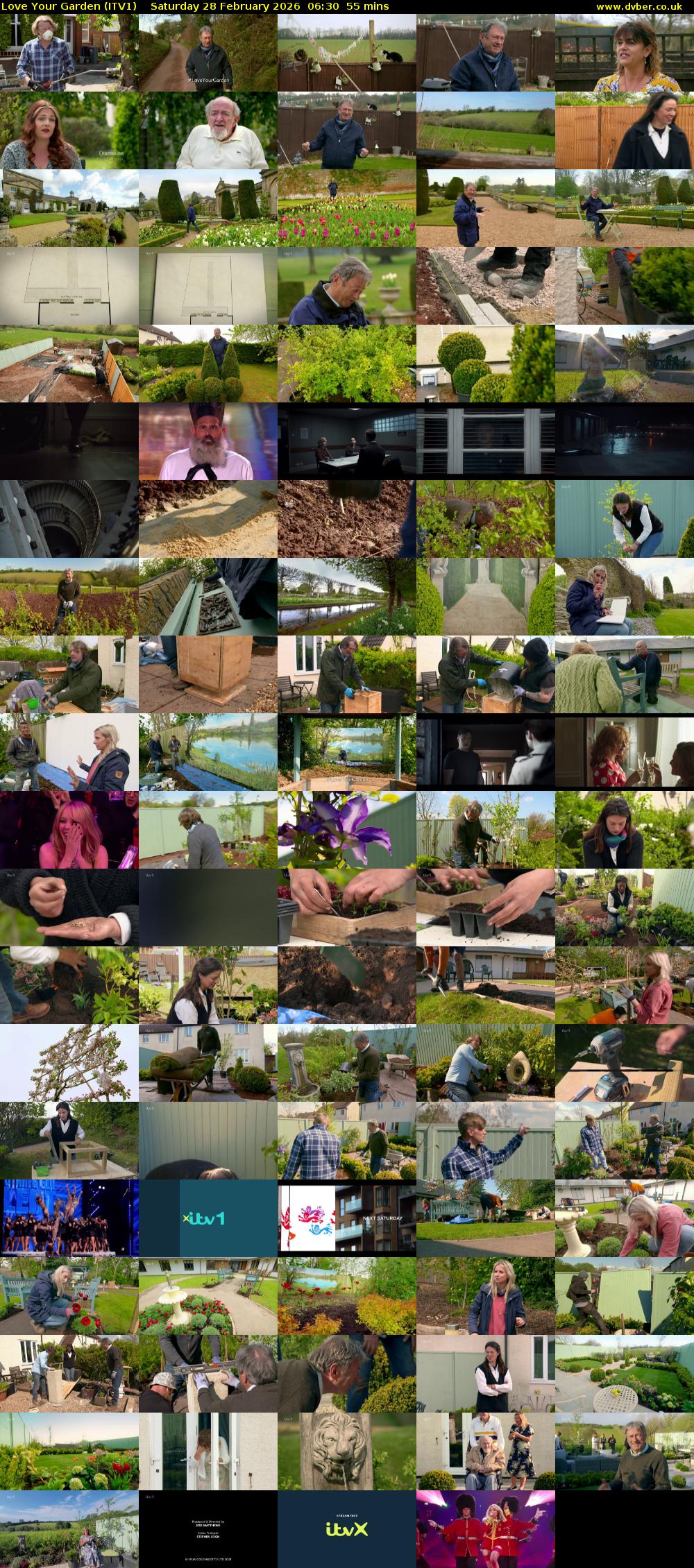 Love Your Garden (ITV1) Saturday 28 February 2026 06:30 - 07:25