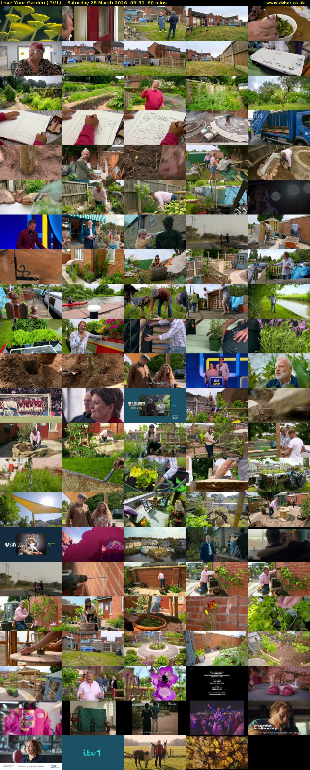 Love Your Garden (ITV1) Saturday 28 March 2026 06:30 - 07:30