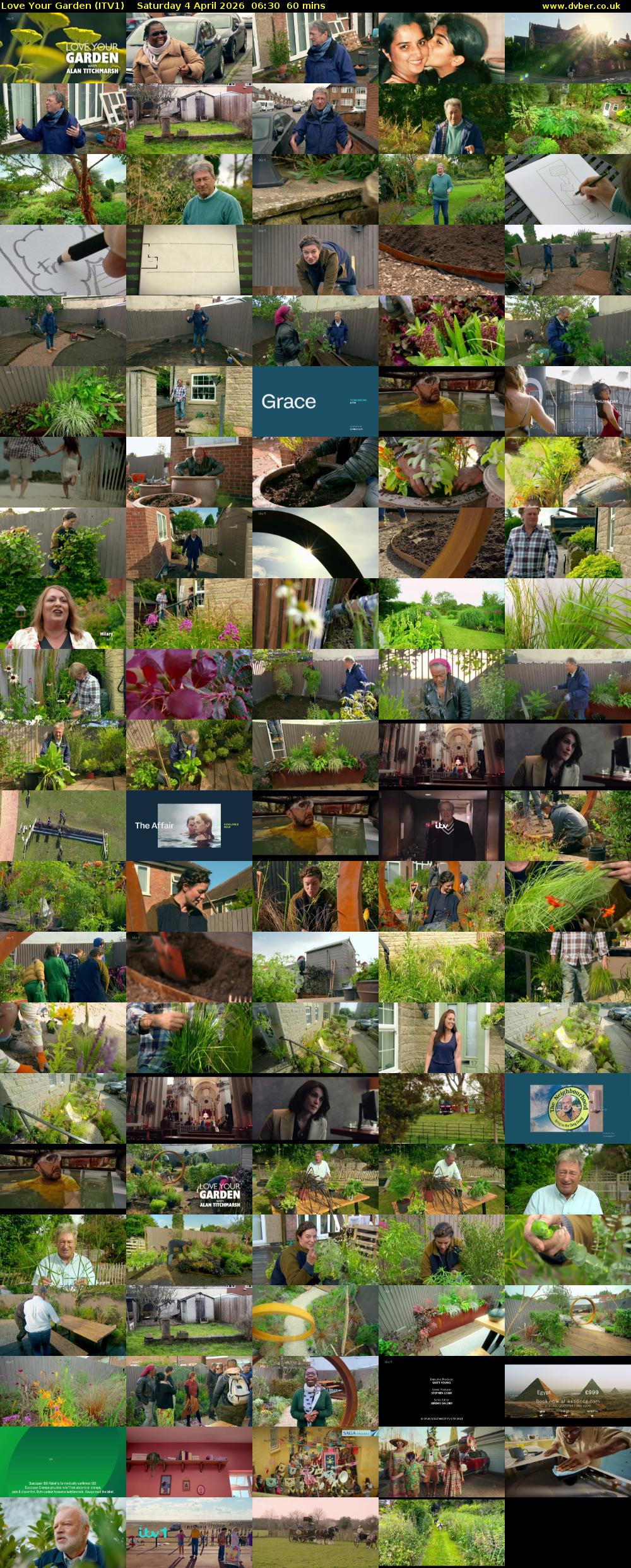 Love Your Garden (ITV1) Saturday 4 April 2026 06:30 - 07:30