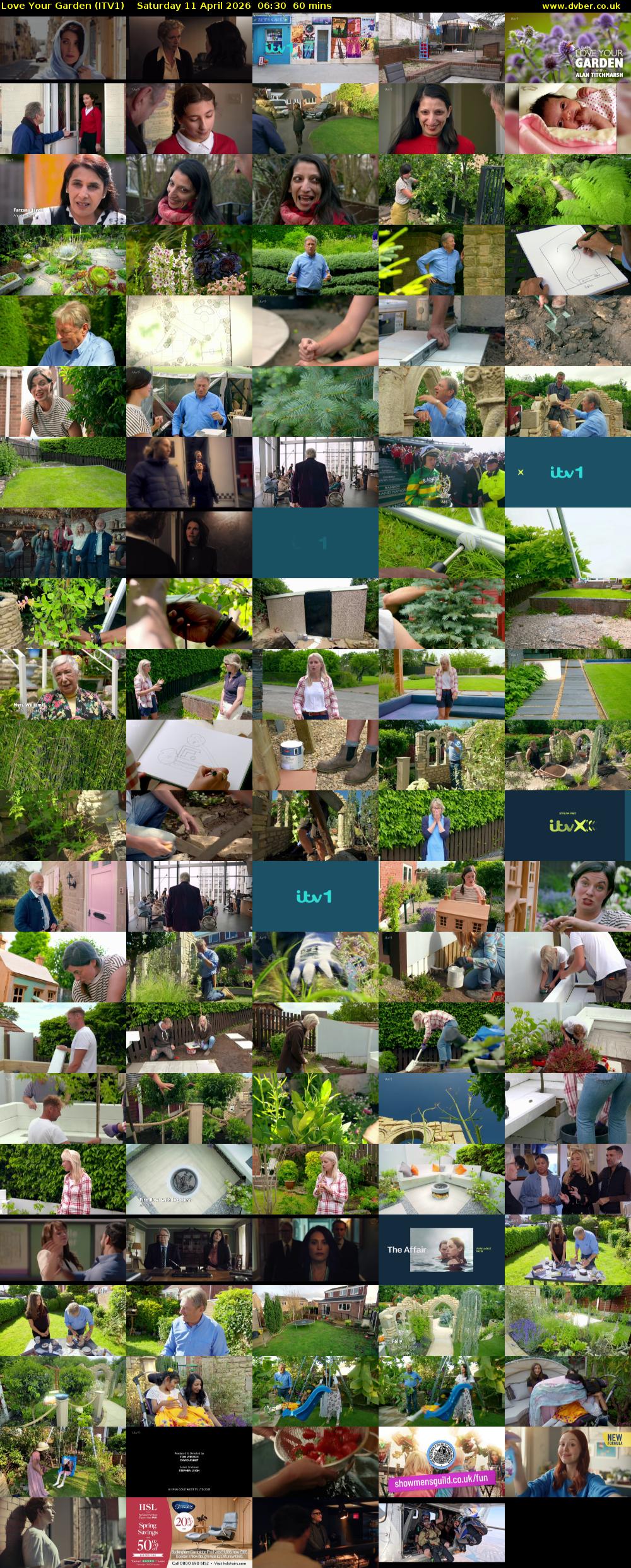 Love Your Garden (ITV1) Saturday 11 April 2026 06:30 - 07:30