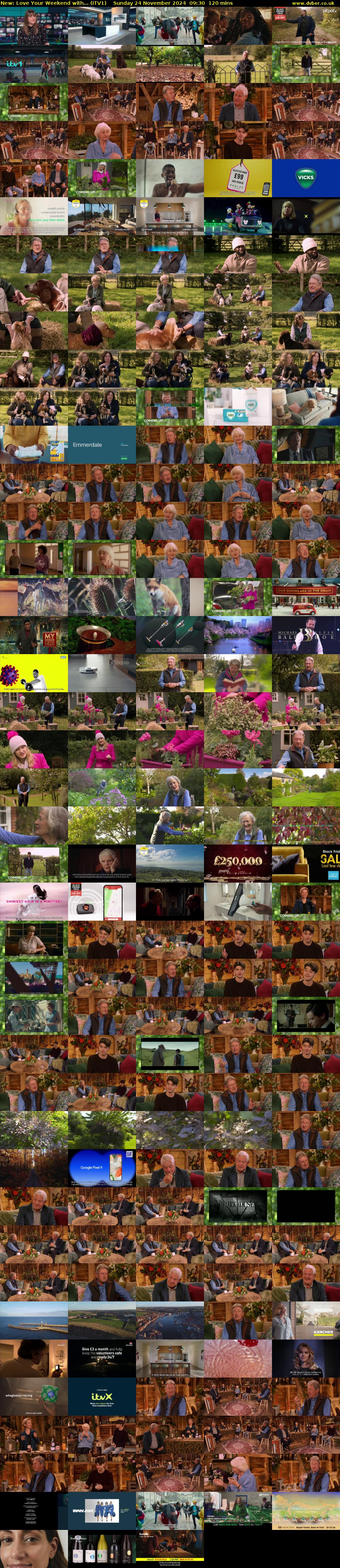 Love Your Weekend with... (ITV1) Sunday 24 November 2024 09:30 - 11:30