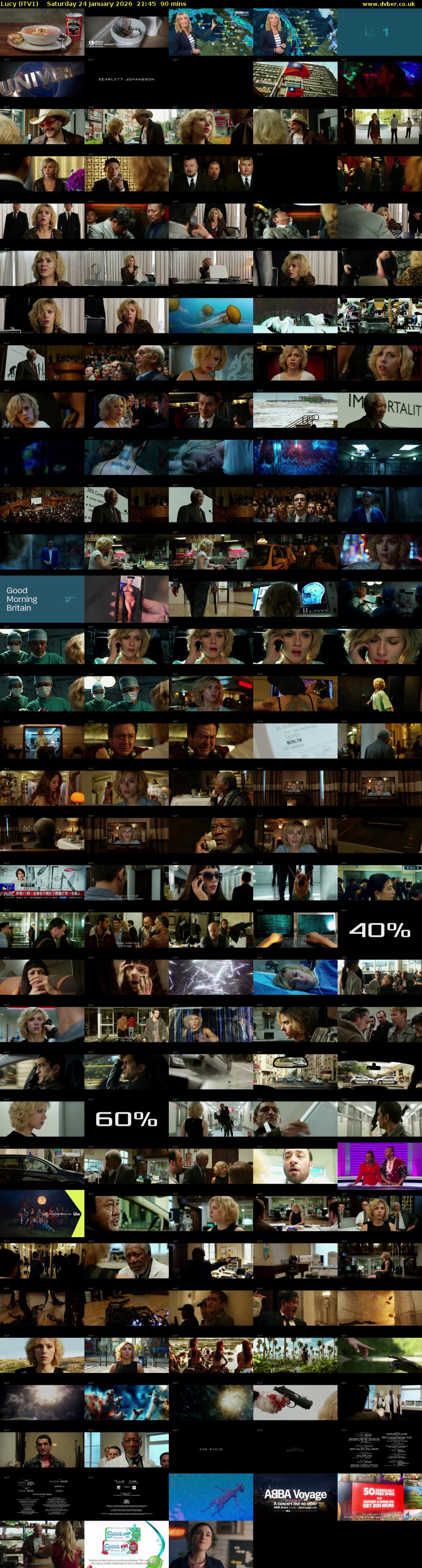 Lucy (ITV1) Saturday 24 January 2026 21:45 - 23:15