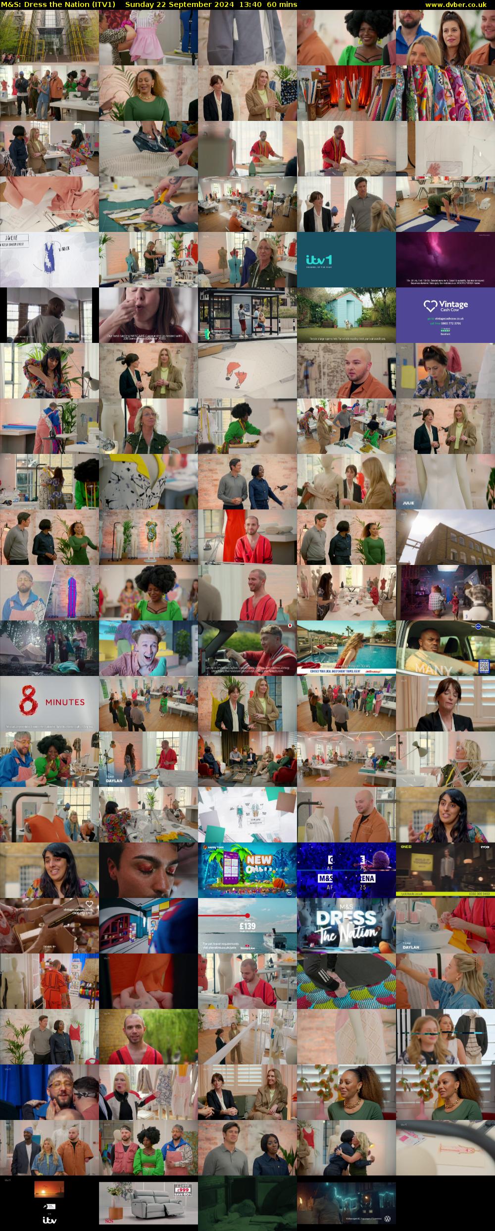 M&S: Dress the Nation (ITV1) Sunday 22 September 2024 13:40 - 14:40