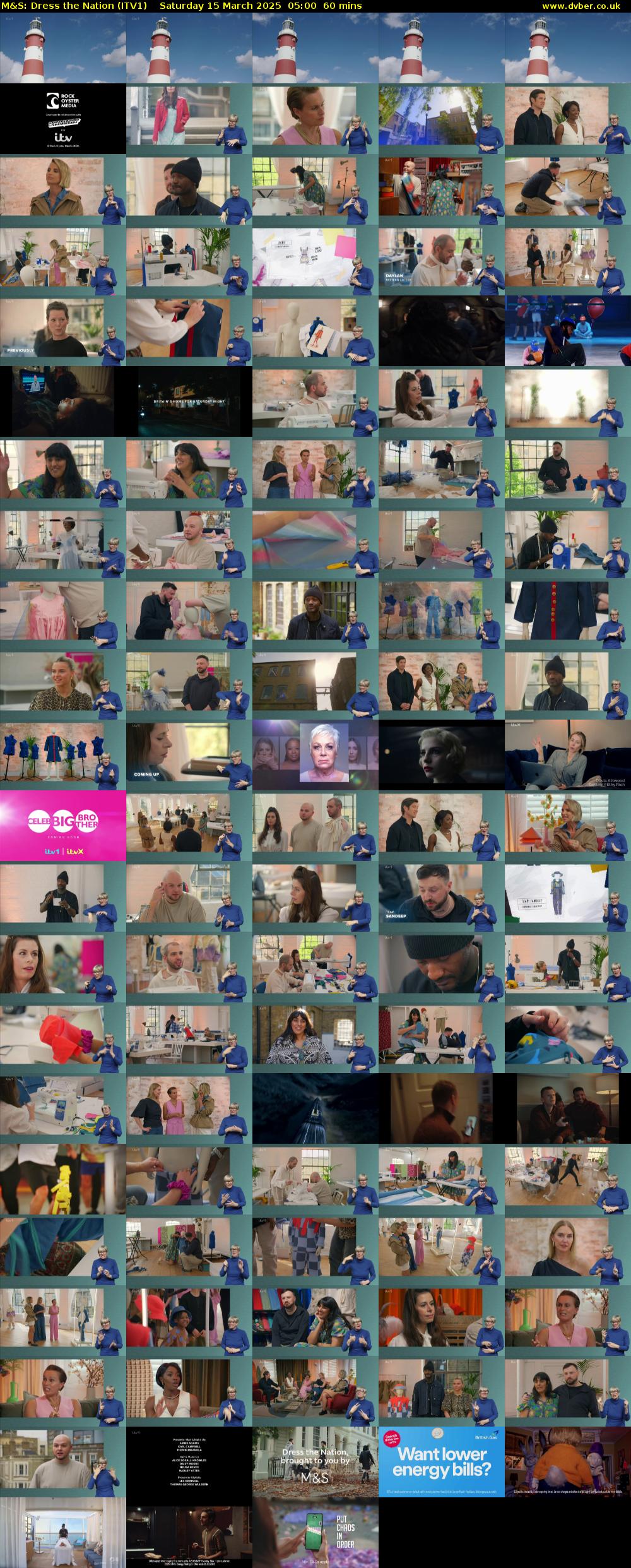 M&S: Dress the Nation (ITV1) Saturday 15 March 2025 05:00 - 06:00
