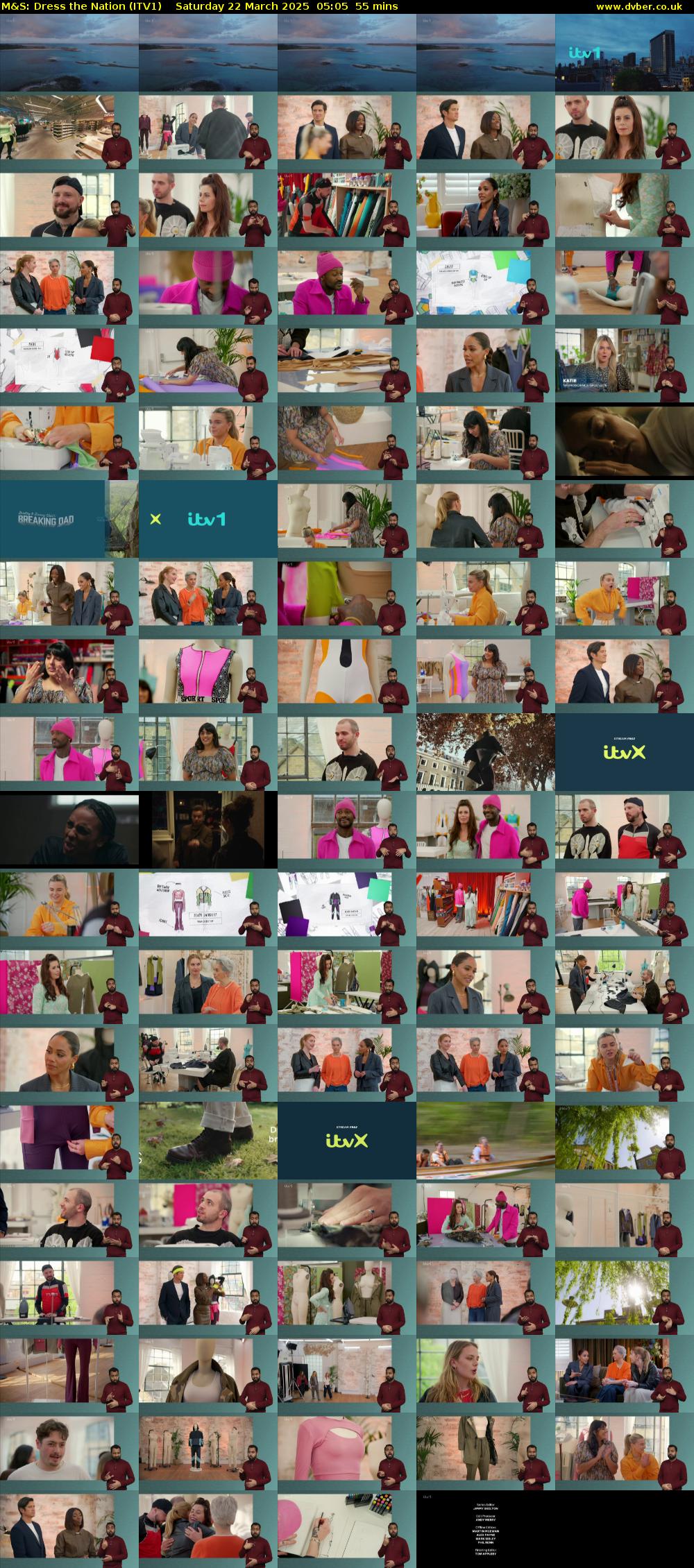 M&S: Dress the Nation (ITV1) Saturday 22 March 2025 05:05 - 06:00