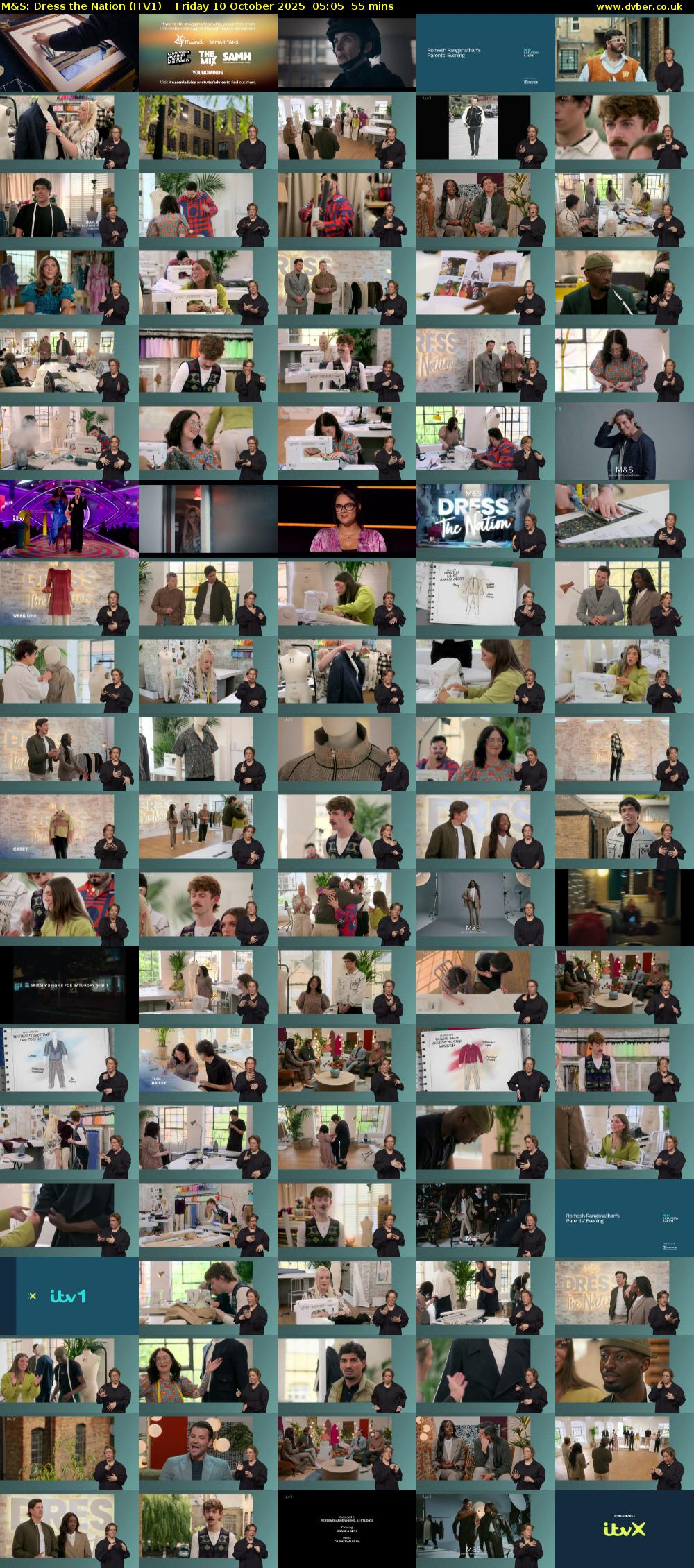 M&S: Dress the Nation (ITV1) Friday 10 October 2025 05:05 - 06:00