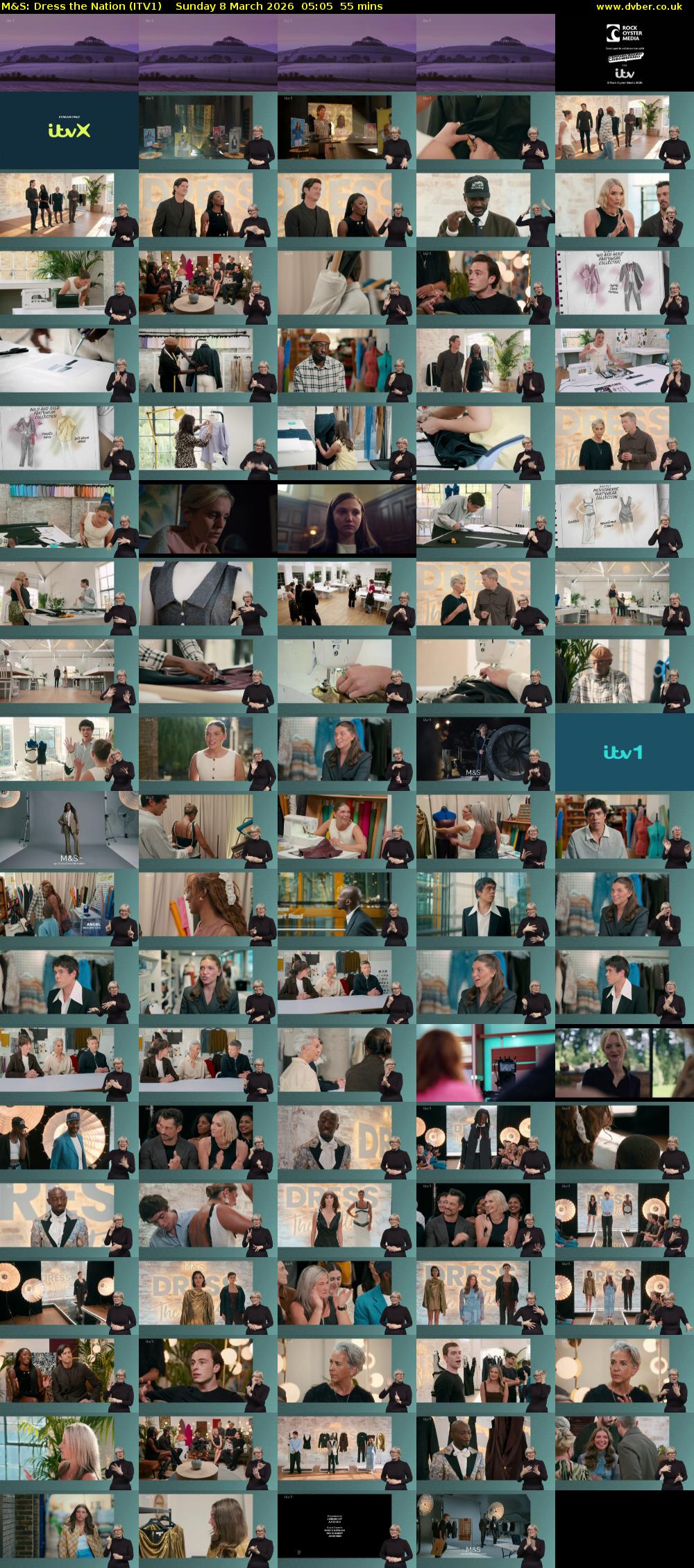 M&S: Dress the Nation (ITV1) Sunday 8 March 2026 05:05 - 06:00