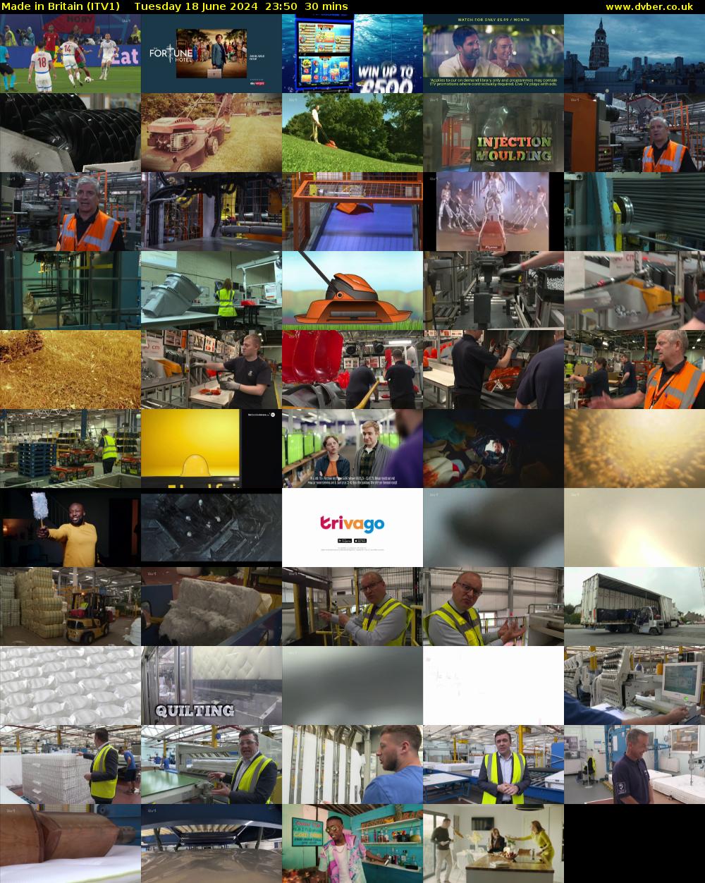 Made in Britain (ITV1) Tuesday 18 June 2024 23:50 - 00:20