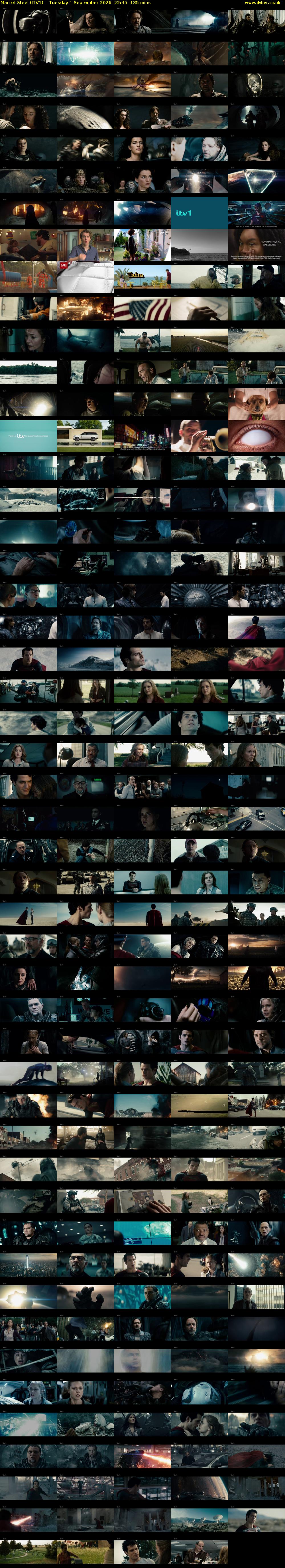 Man of Steel (ITV1) Tuesday 1 September 2026 22:45 - 01:00