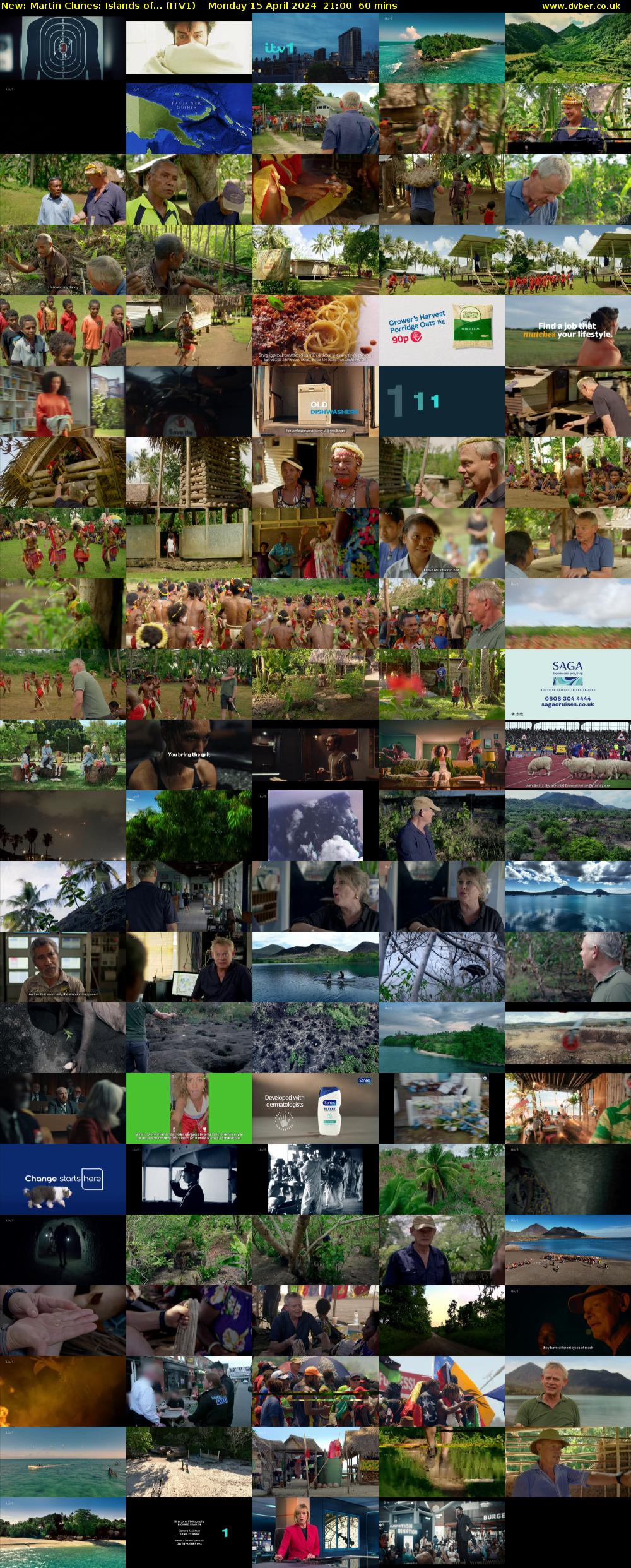 Martin Clunes: Islands of... (ITV1) Monday 15 April 2024 21:00 - 22:00