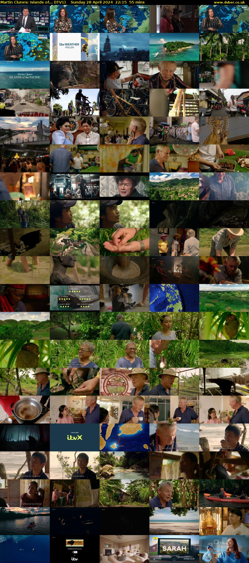 Martin Clunes: Islands of... (ITV1) Sunday 28 April 2024 22:15 - 23:10