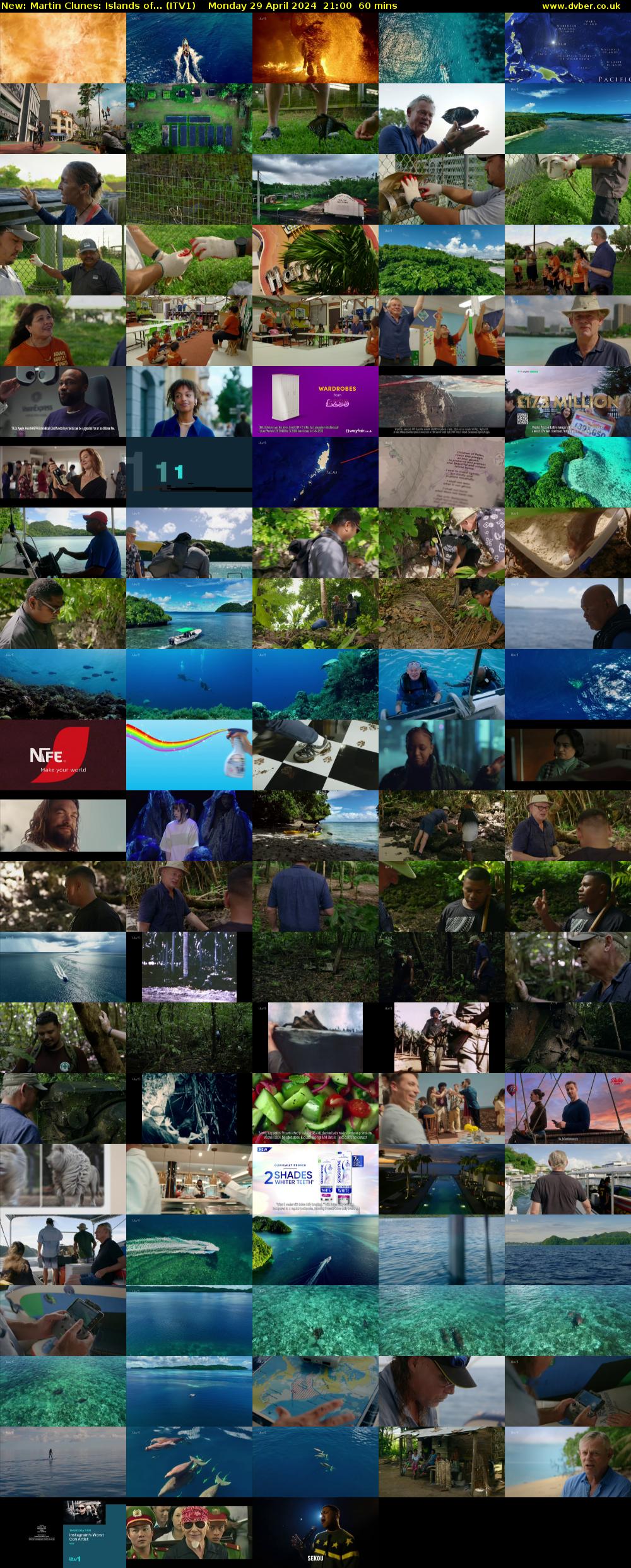 Martin Clunes: Islands of... (ITV1) Monday 29 April 2024 21:00 - 22:00