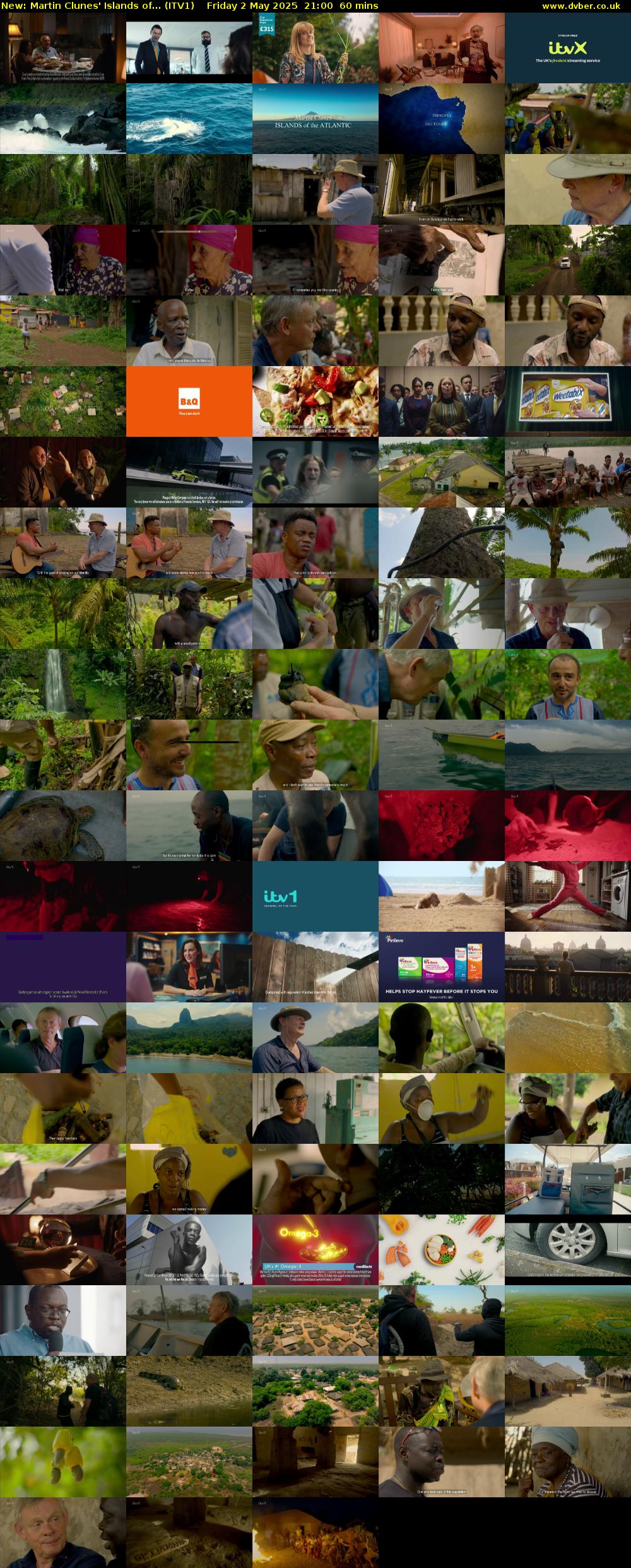 Martin Clunes' Islands of... (ITV1) Friday 2 May 2025 21:00 - 22:00