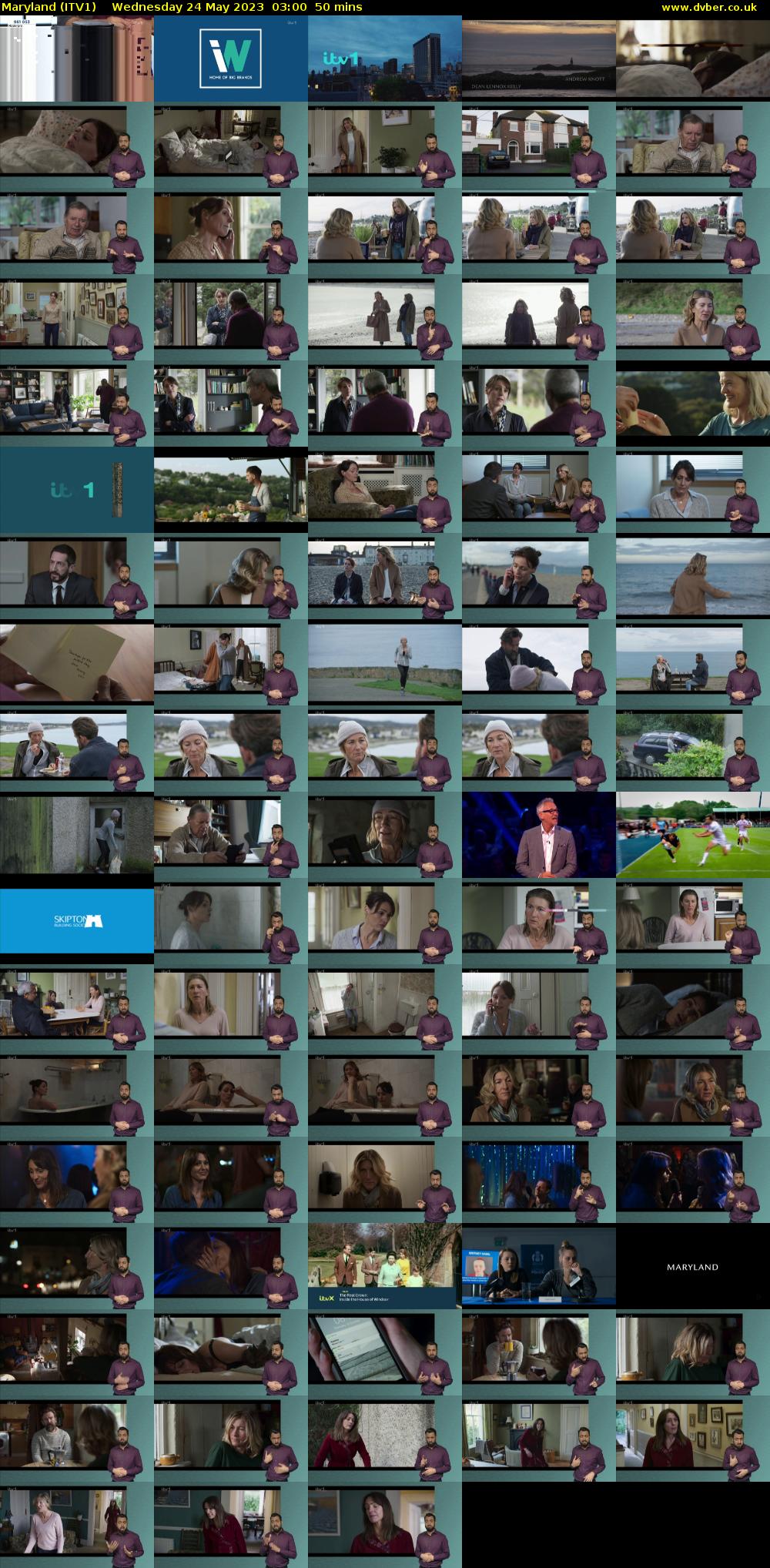 Maryland (ITV1) Wednesday 24 May 2023 03:00 - 03:50